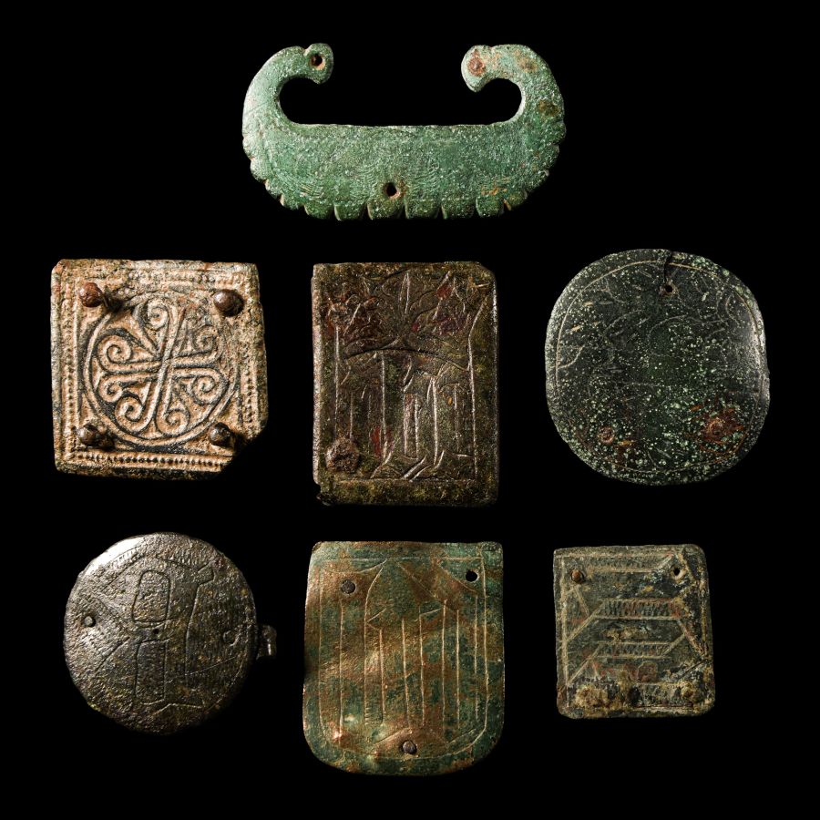 Medieval Belt and Other Mounts Group