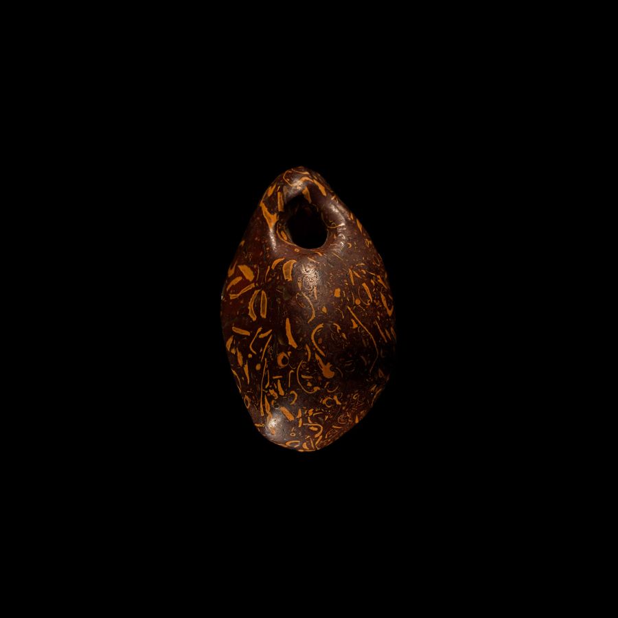 Bactrian Polished Stone Fishing Net Weight
