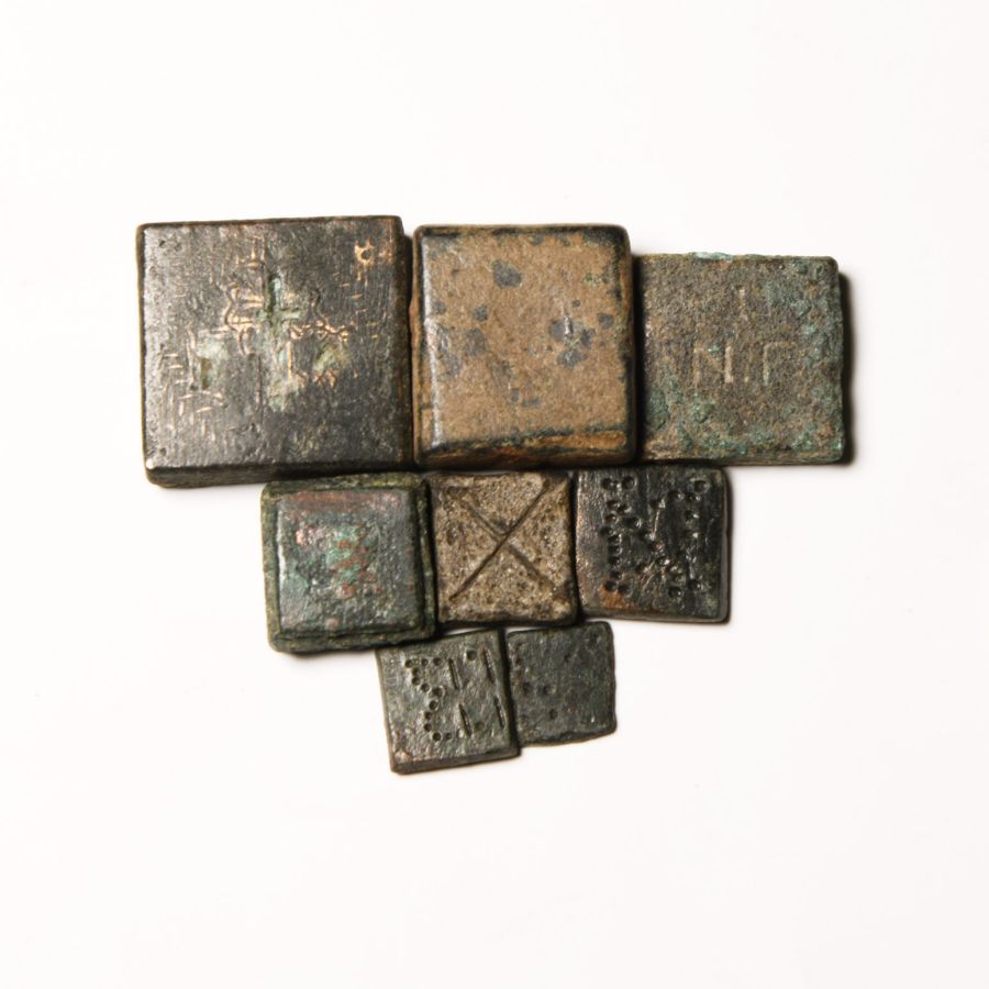 Byzantine Bronze Weight Collection