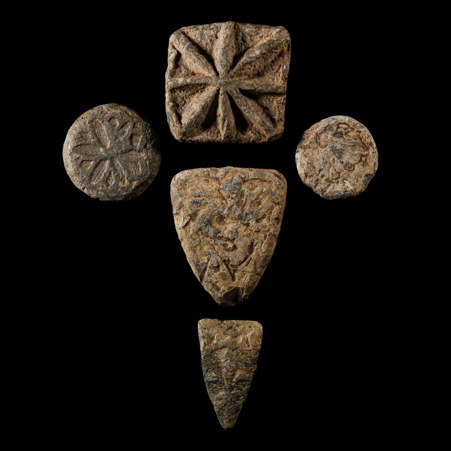 Medieval Lead Weight Collection