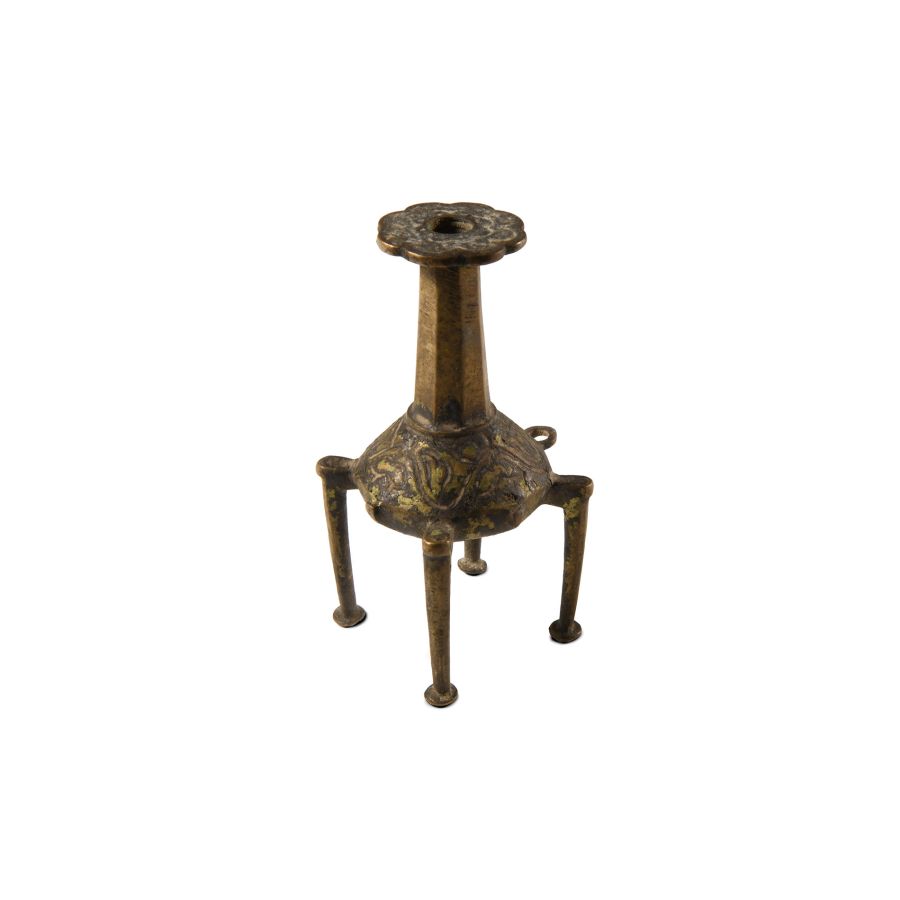 South East Asian Bronze Kohl Pot