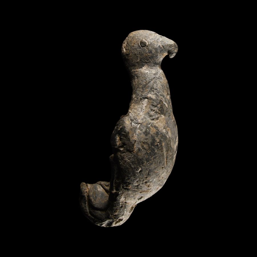 Romano-British Lead Bird Steelyard Weight