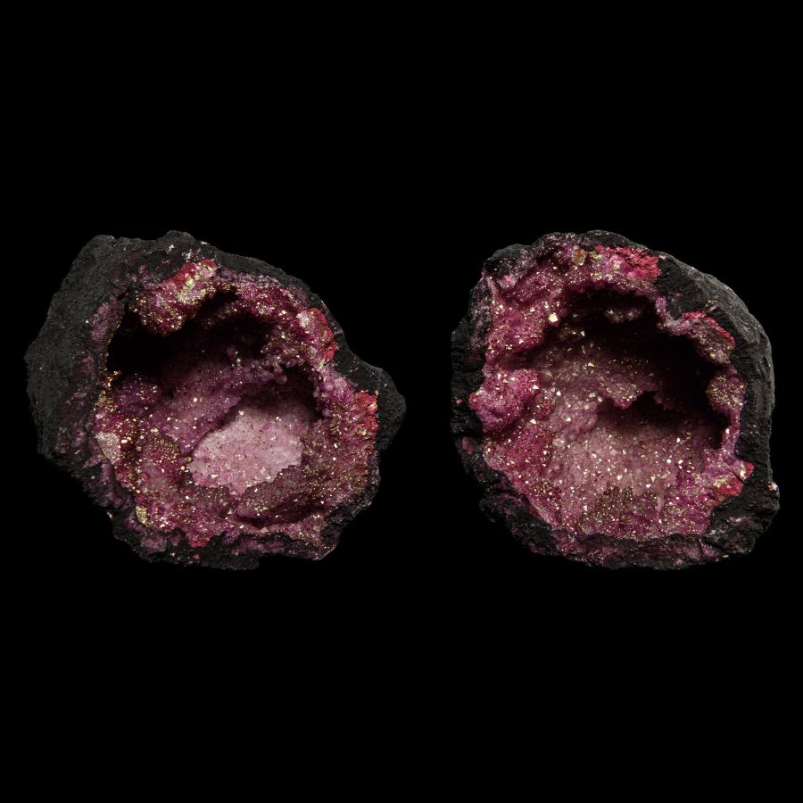 Natural History - Purple Coloured Crystal Nodule