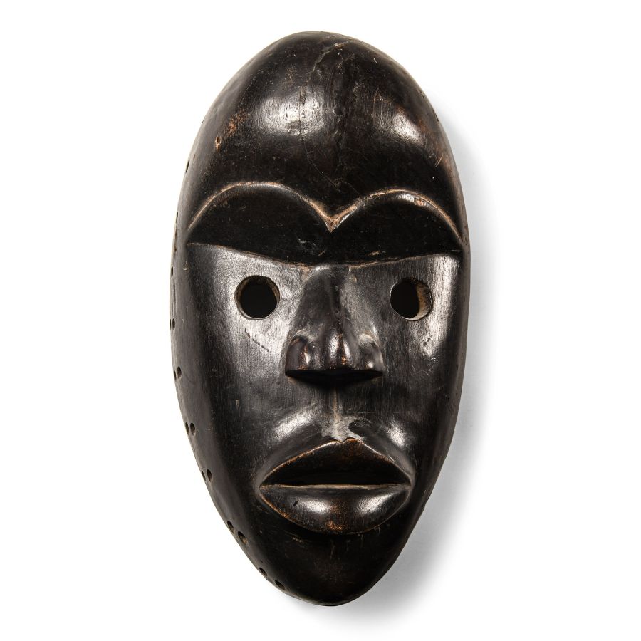 West African Carved Dan Tribal Mask