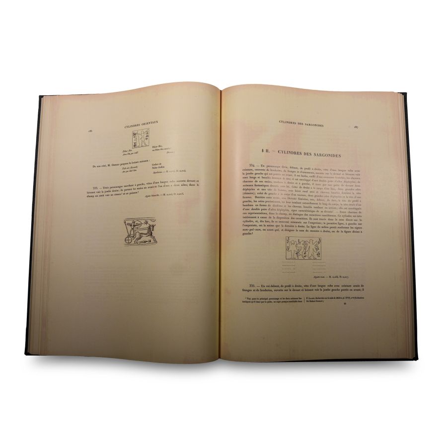 Archaeological Books - Collection de Clercq - Catalogue Antiquites Assyriennes - Facsimile Reprint