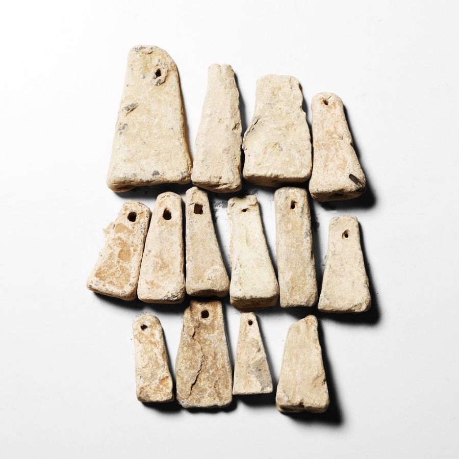 Medieval and Other Standing Lead Weight Collection