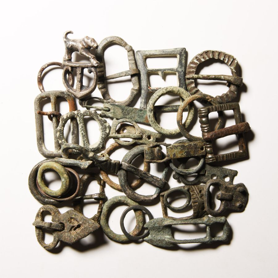 Medieval and Later Bronze and Silver Buckle Collection