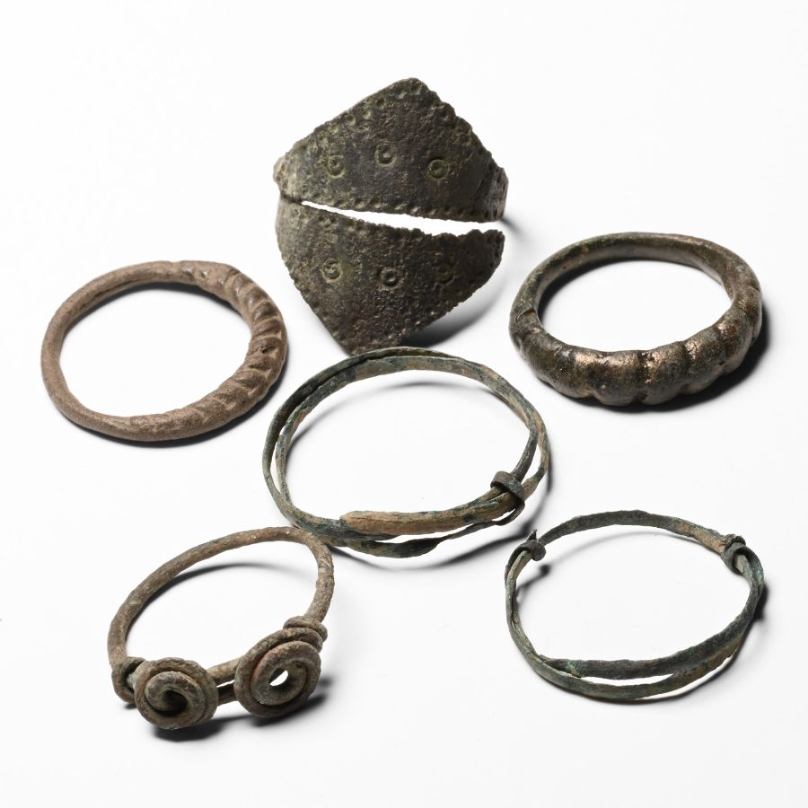 Viking Age Bronze Ring Collection
