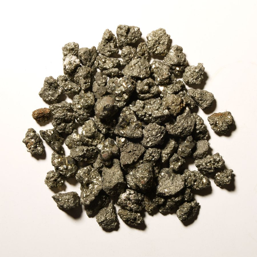 Natural History - Pyrites 'Fool's Gold' Crystal Specimen Group