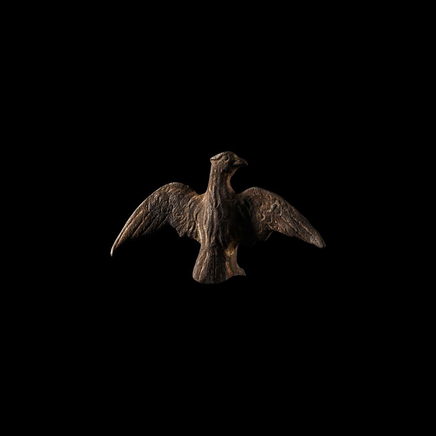 Post Medieval Bronze Spread Eagle Mount