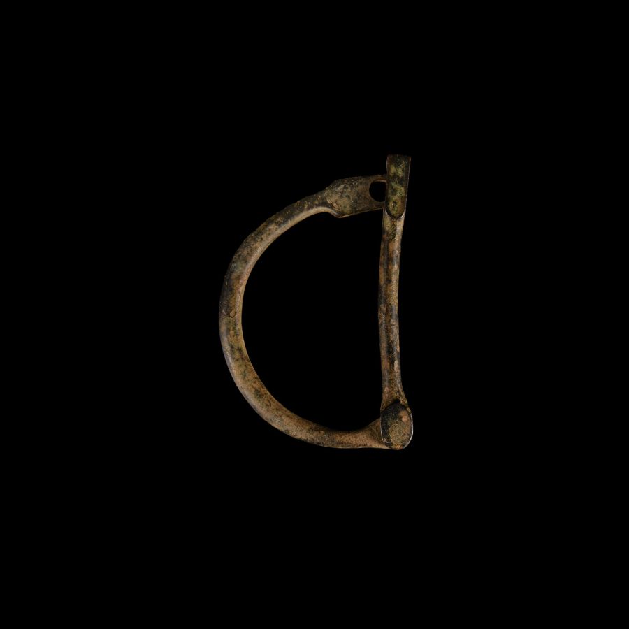 Post Medieval Bronze Animal Shackle