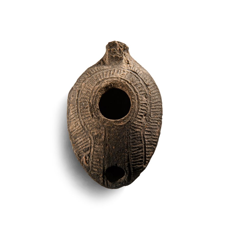 Byzantine Terracotta Oil Lamp