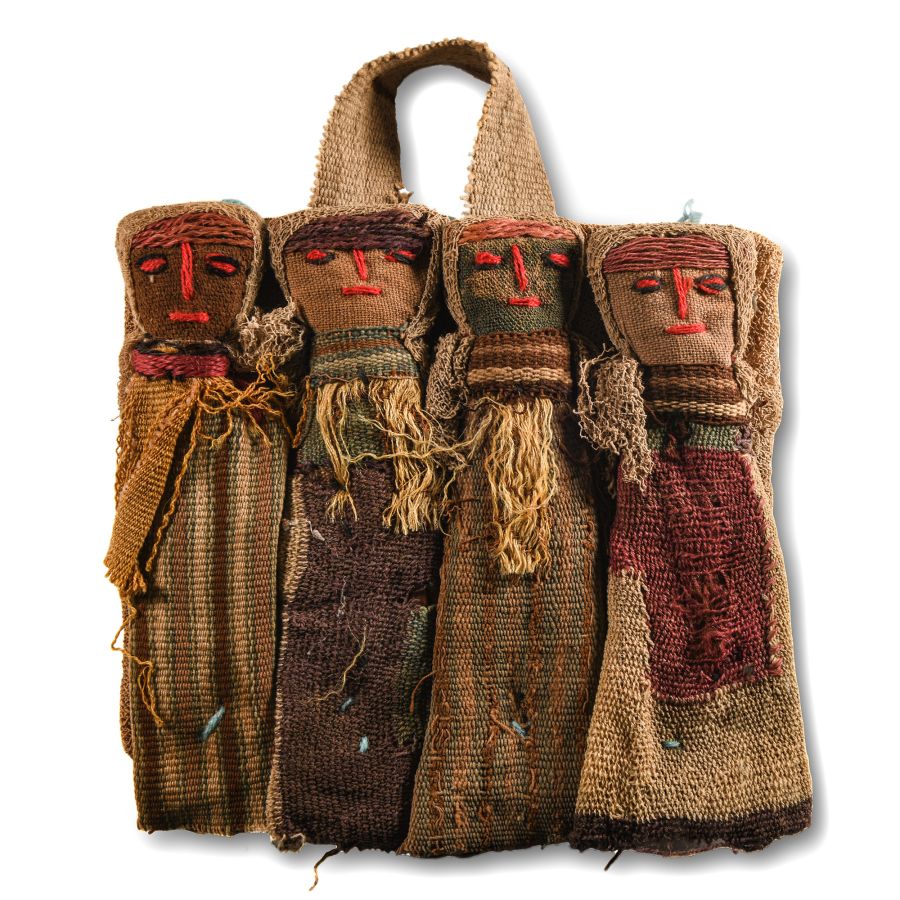 Pre-Columbian Cloth Made into Dolls in Victorian Times