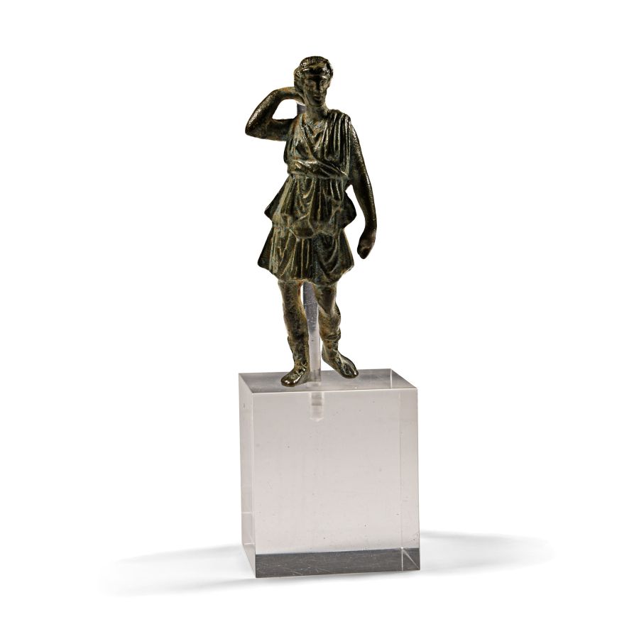 Roman Bronze Figure of Diana