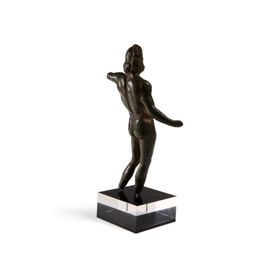 Roman Bronze Figure of Jupiter as Zeus Brontaios