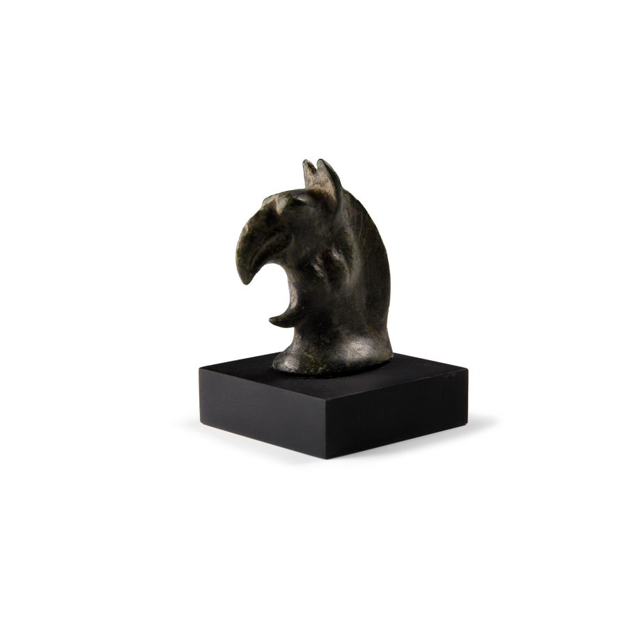 Roman Bronze Griffin Helmet Attachment