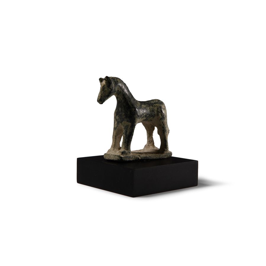 Roman Prize Winning Bronze Horse Statuette