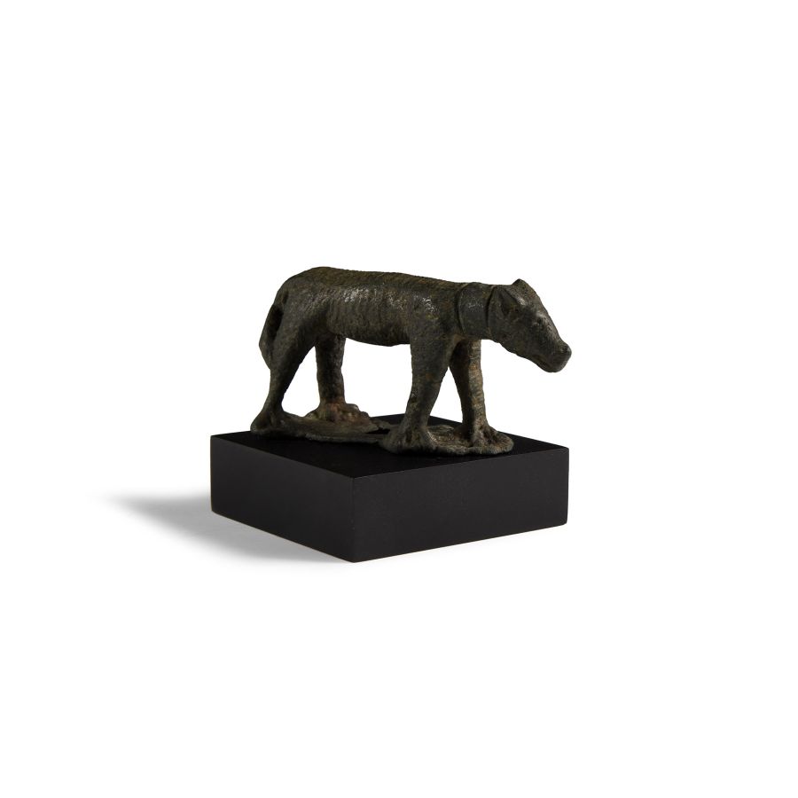 Roman Bronze Hunting Dog