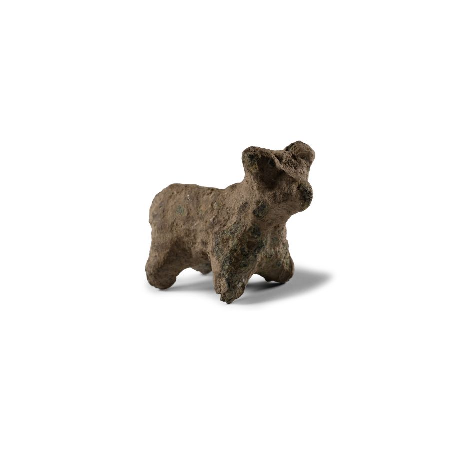 Roman Bronze Standing Bear Statuette
