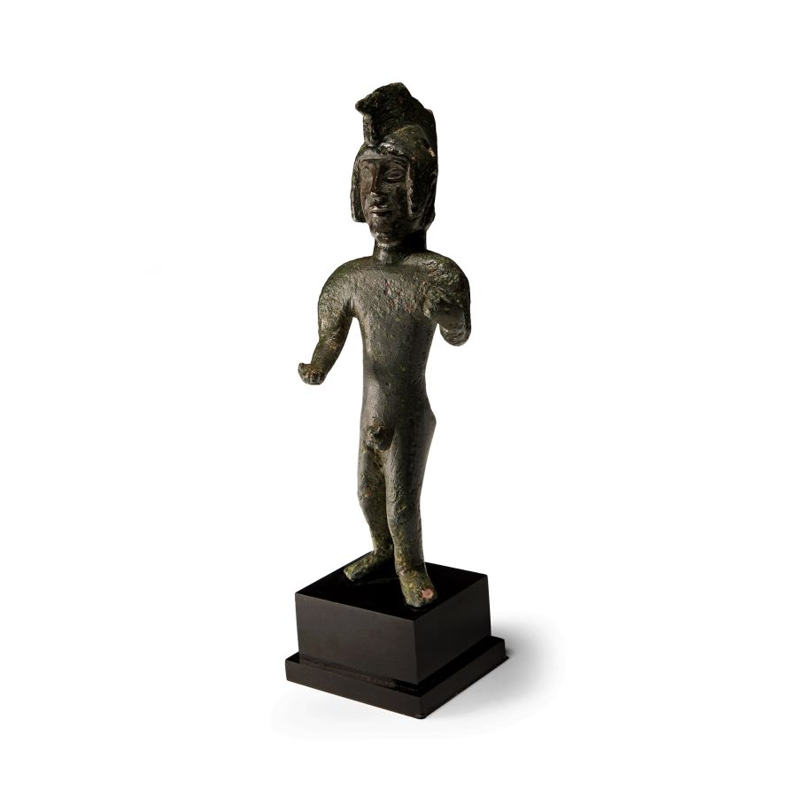 Etruscan Bronze Figure of Warring Mars