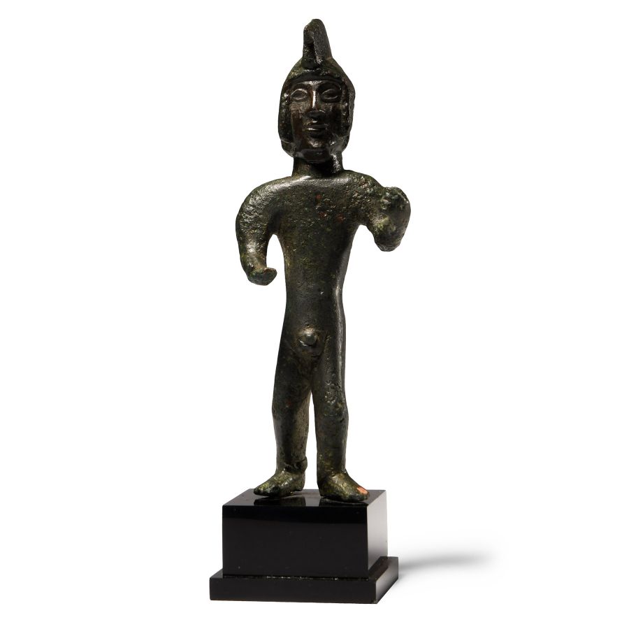 Etruscan Bronze Figure of Warring Mars