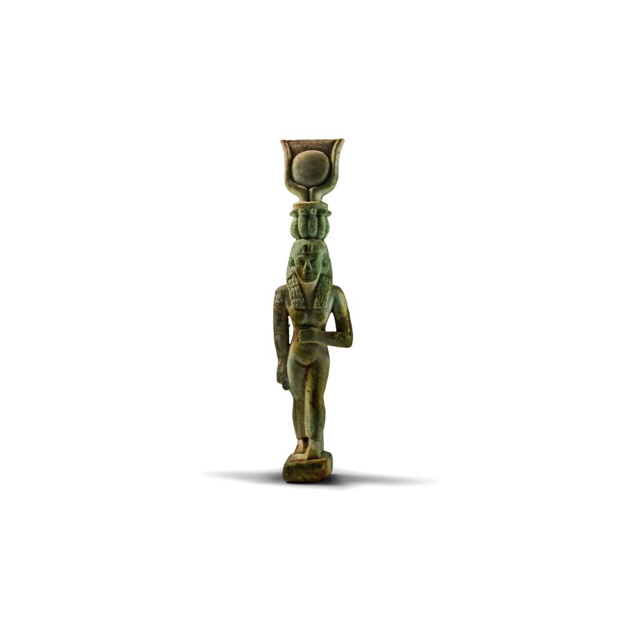 Egyptian Faience Isis Amulet