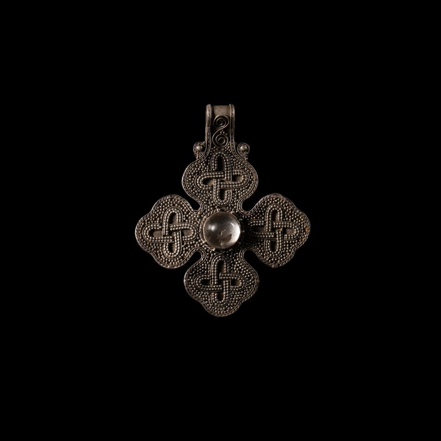 Viking Age Silver Cross Pendant