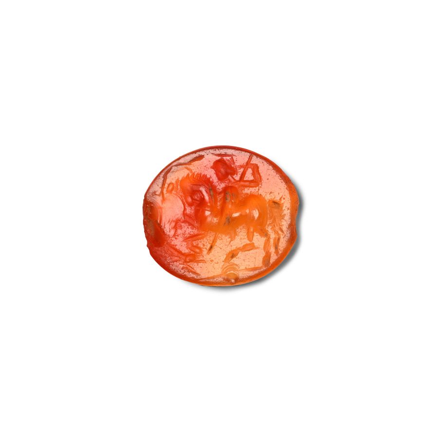 Roman Gemstone with Cavalryman