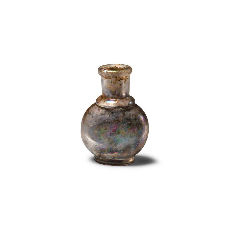 Post Medieval Glass Perfume Bottle