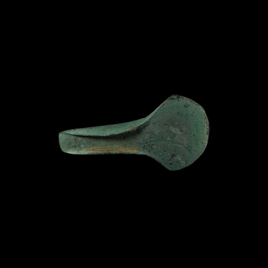 'The Stainmore' Bronze Age Flat Axe with Exceptional Crystalline Patina