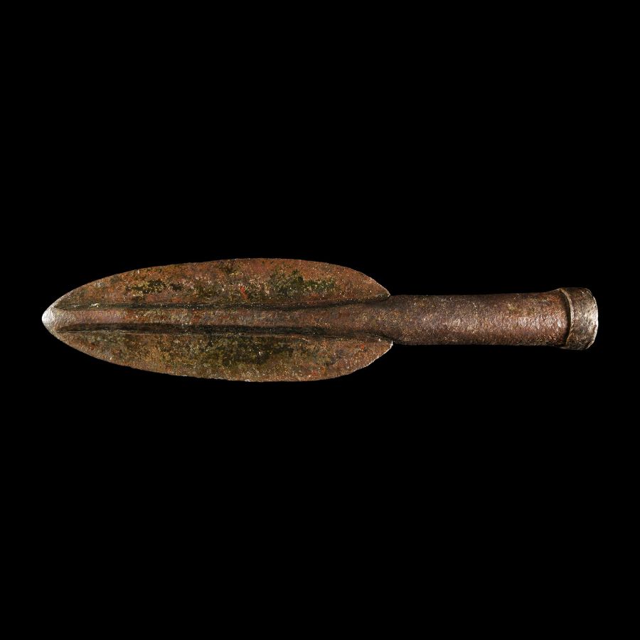 European Bronze Age Leaf-Shaped Spearhead