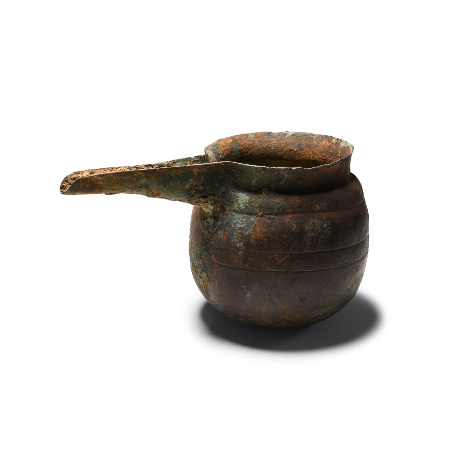 Luristan Bronze Spouted Vessel