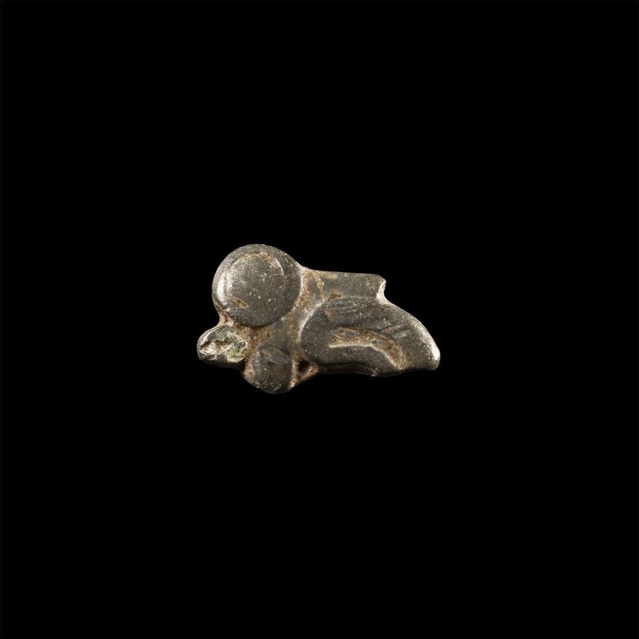 Scythian Bronze Eagle's Head Pendant