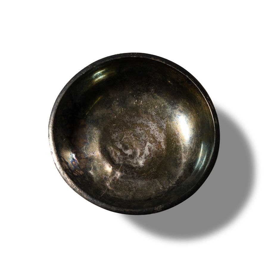 Sassanian Silver Pedestal Cup