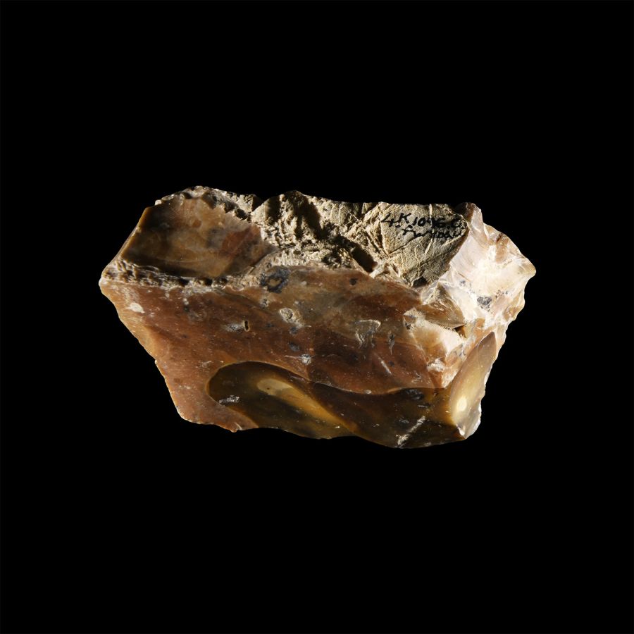 Stone Age Twydall Flint Proto Cleaver Implement