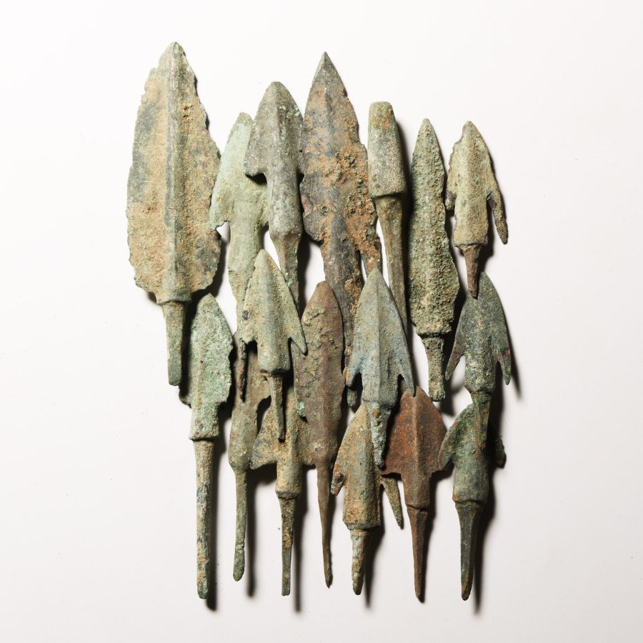 Luristan Bronze Arrowhead Group