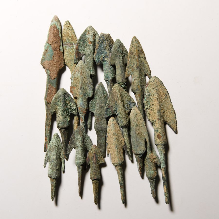 Luristan Bronze Arrowhead Group