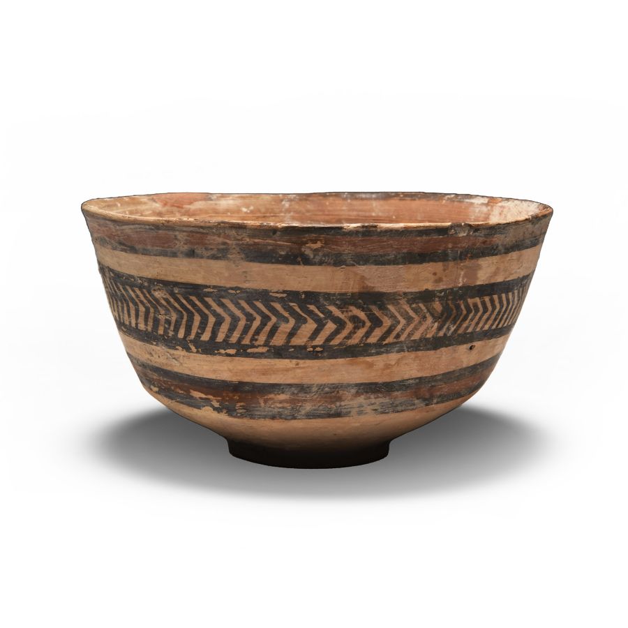 Indus Valley Painted Terracotta Bowl