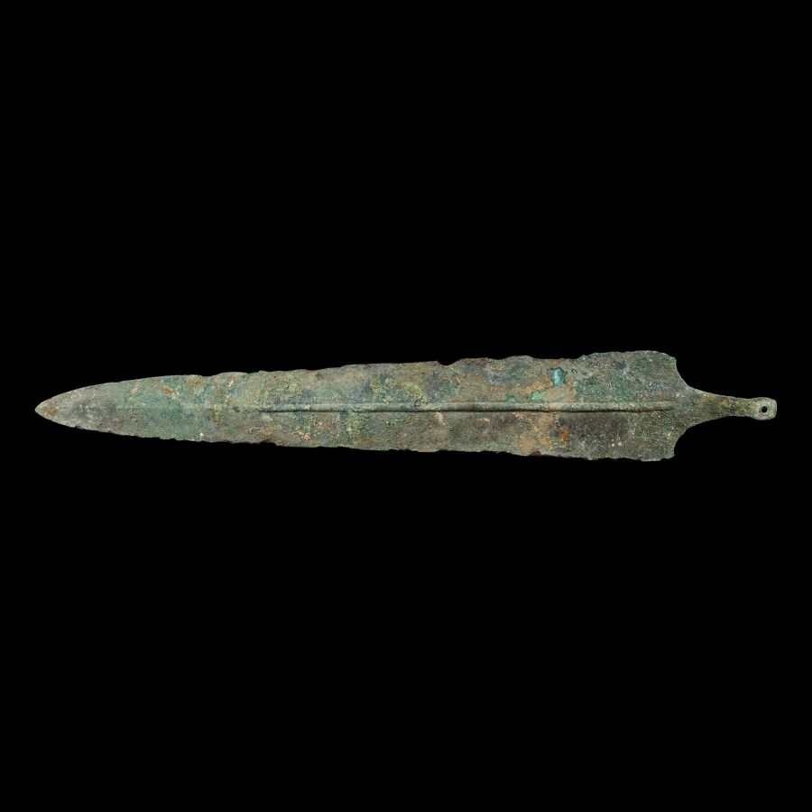 Luristan Bronze Spearhead Blade