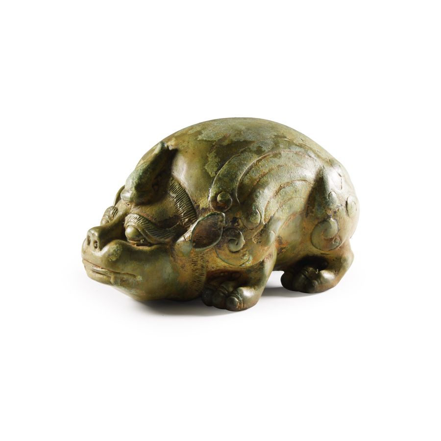 Chinese Han Style Bronze Animal