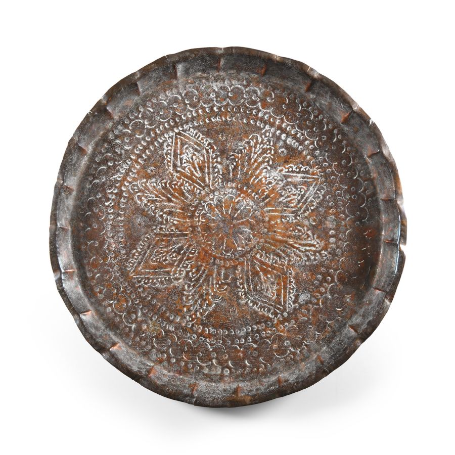 Western Asiatic Decorated Bronze Dish