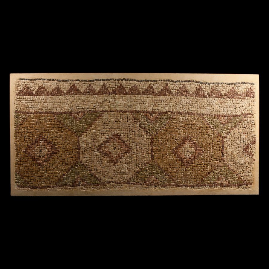 Late Roman Geometric Floor Mosaic