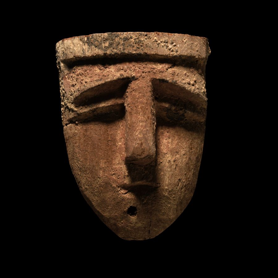 Egyptian Wooden Face Mask