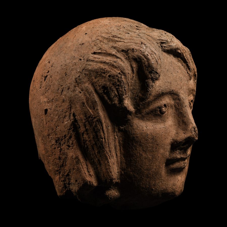 Etruscan Terracotta Head