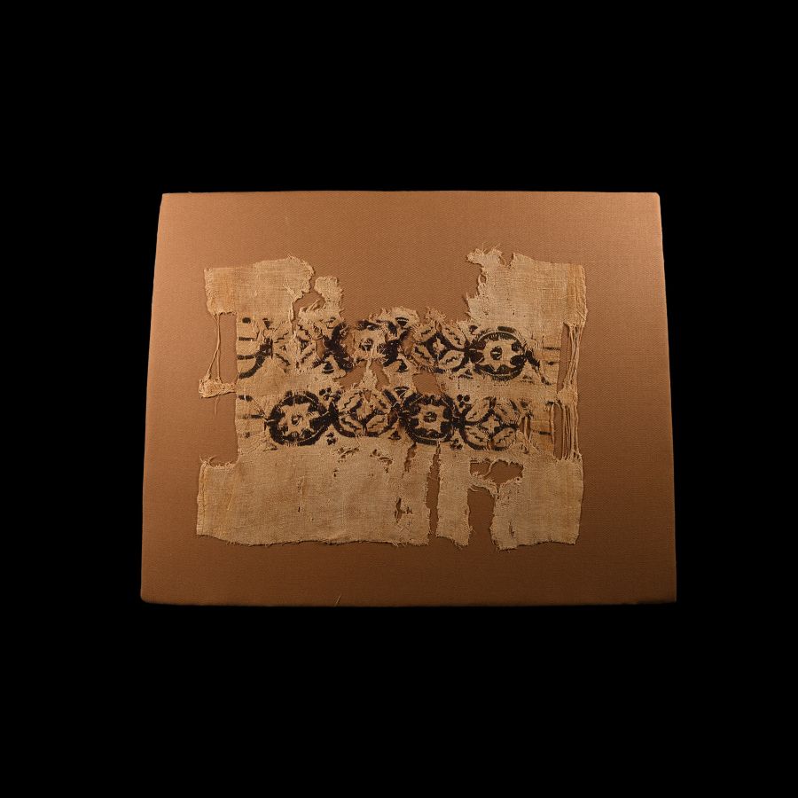 Egyptian Mounted Coptic Textile