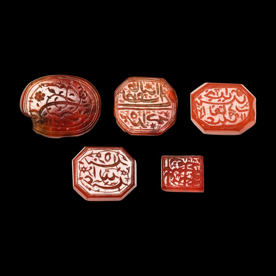 Carnelian Calligraphic Gemstone Collection