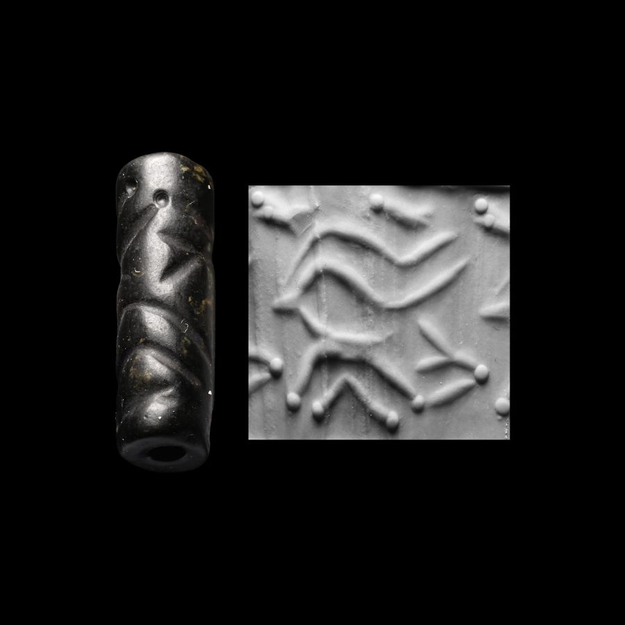 Western Asiatic Haematite Cylinder Seal
