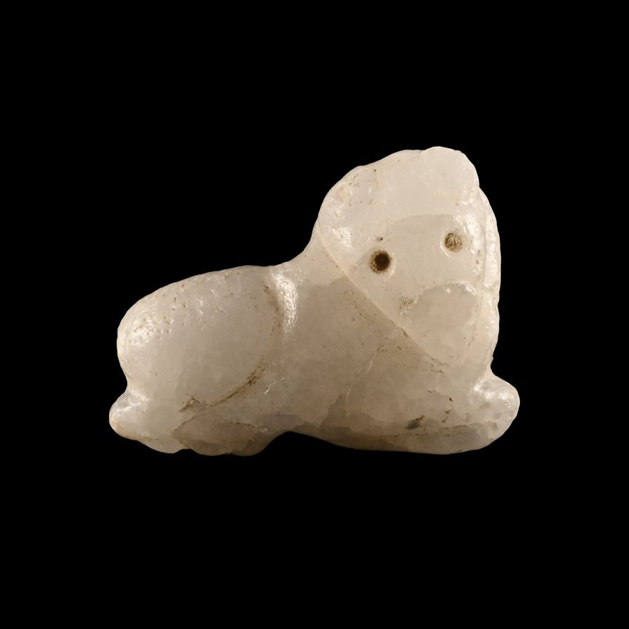 Western Asiatic Chalcedony Bull Amulet