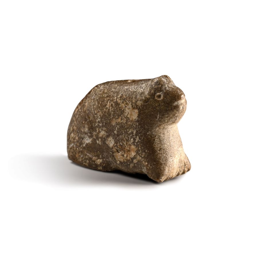 Western Asiatic Agate Cat Amulet