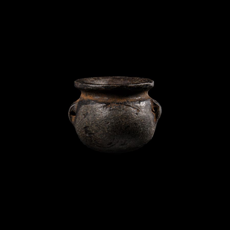 Egyptian Hardstone Miniature Vessel